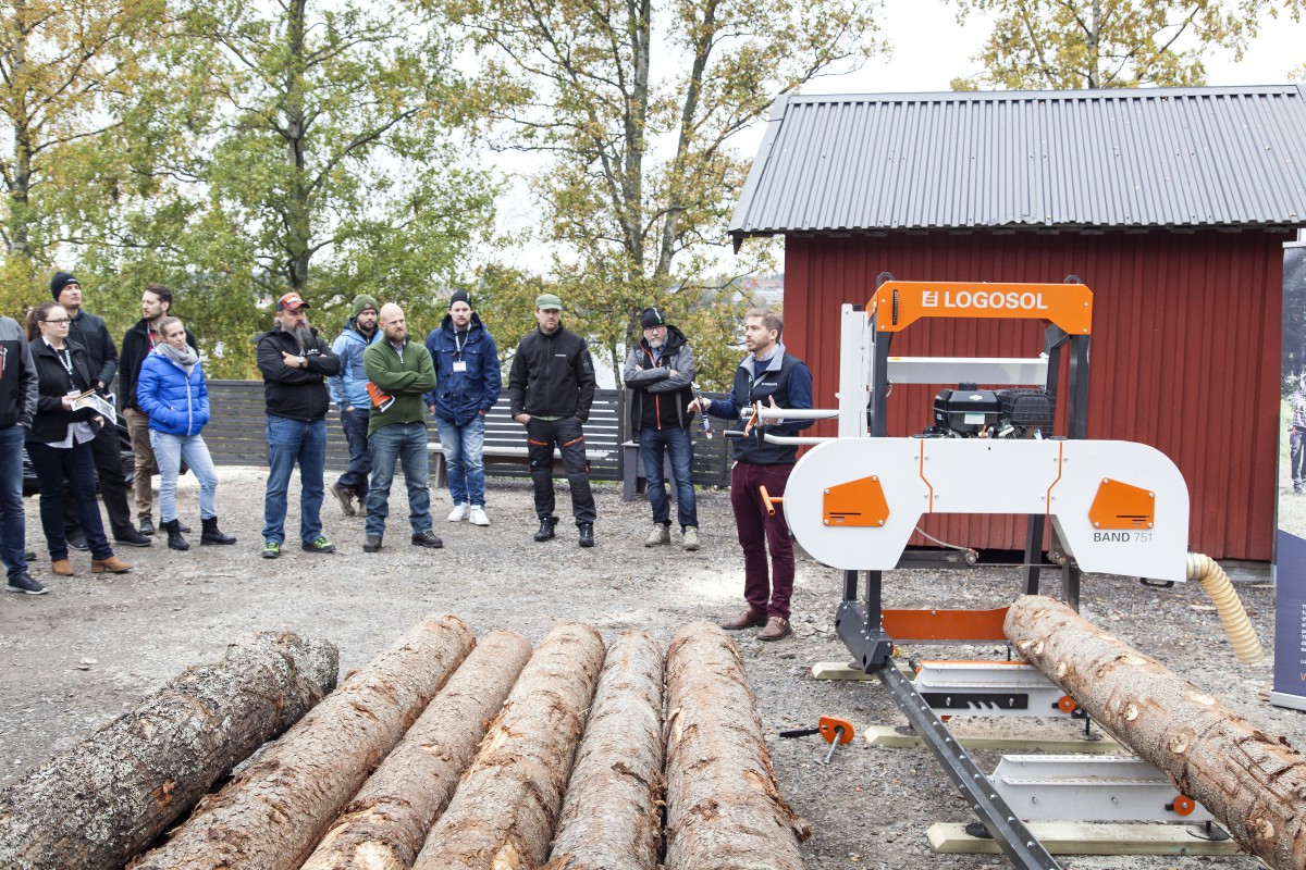 Logosol launches in-house developed band sawmill